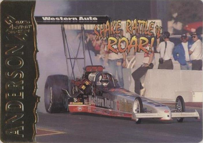 1995 Action Packed NHRA Winston Drag Racing - Shelly Anderson #10 - 1 of 1