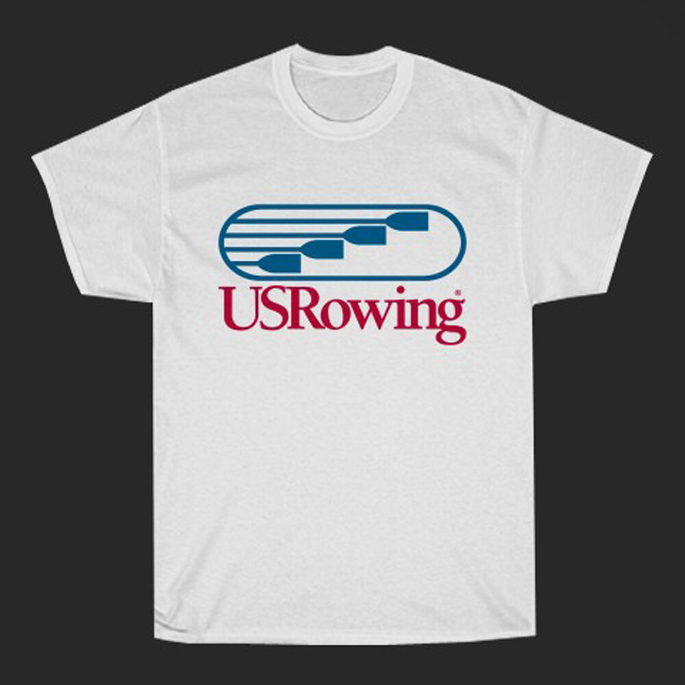 FILA T shirt bianca Team USA US Rowing Sports da uomo