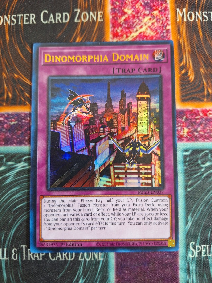 Yu-Gi-Oh! TCG Dinomorphia Domain MP23-EN037 Ultra Rare 1st Edition Near  Mint