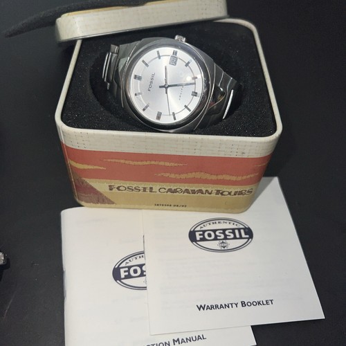 Lot 2 Fossil Men's Used Watches Untested eBay