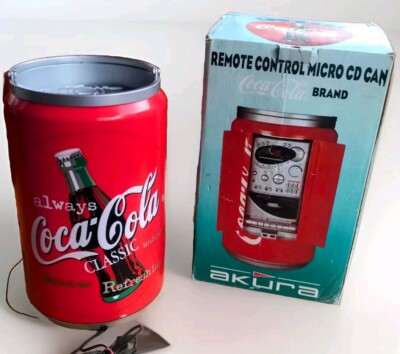 コカコーラ缶型　CD カセット　RADIO コカコーラ缶型 CD カセット RADIO