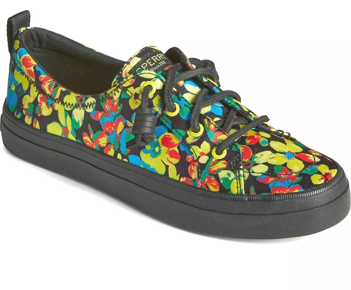 Sperry hotsell floral sneakers