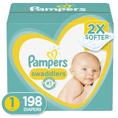 Disposable Diapers Newborn/Size 1 (8-14 lb) 198 Count Pampers Swaddlers 37000799788 | eBay Disposable Diapers Newborn/Size 1 (8-14 lb) 198 Count Pampers Swaddlers 37000799788 | eBay