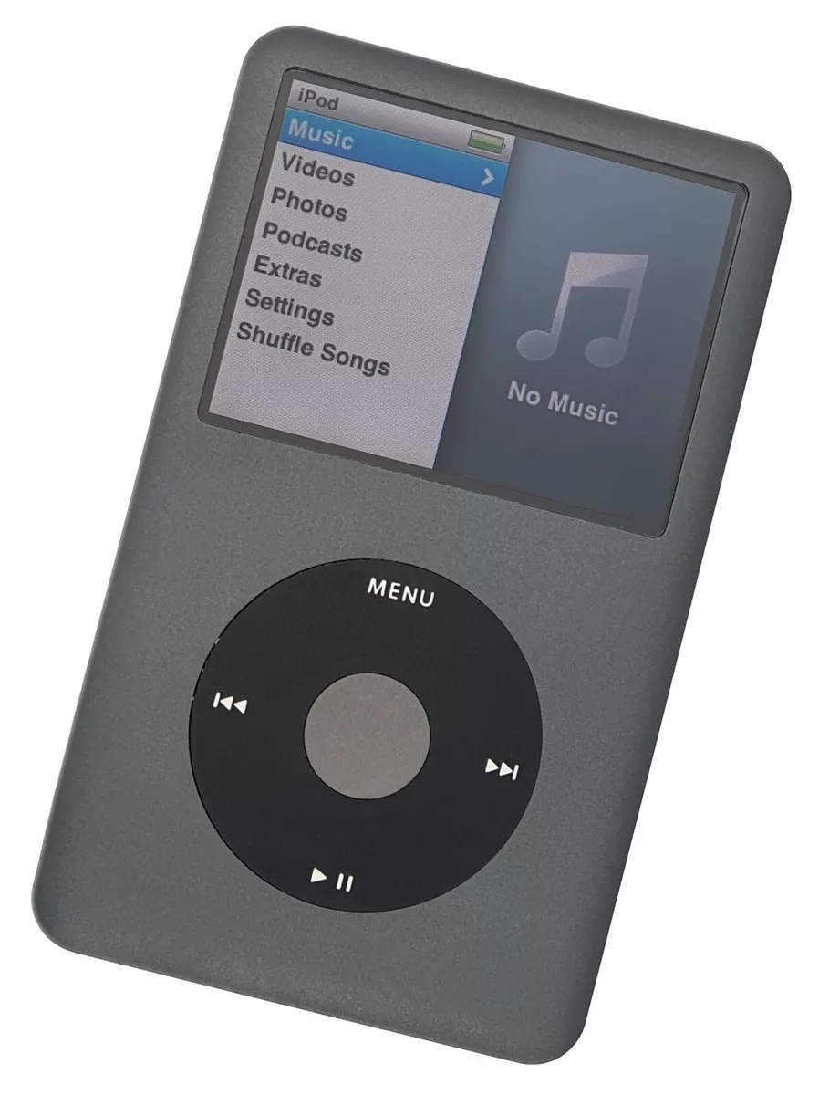 Apple IPOD CLASSIC - 7th Generation - 120GB / 128GB SSD - Grey - Refurbished