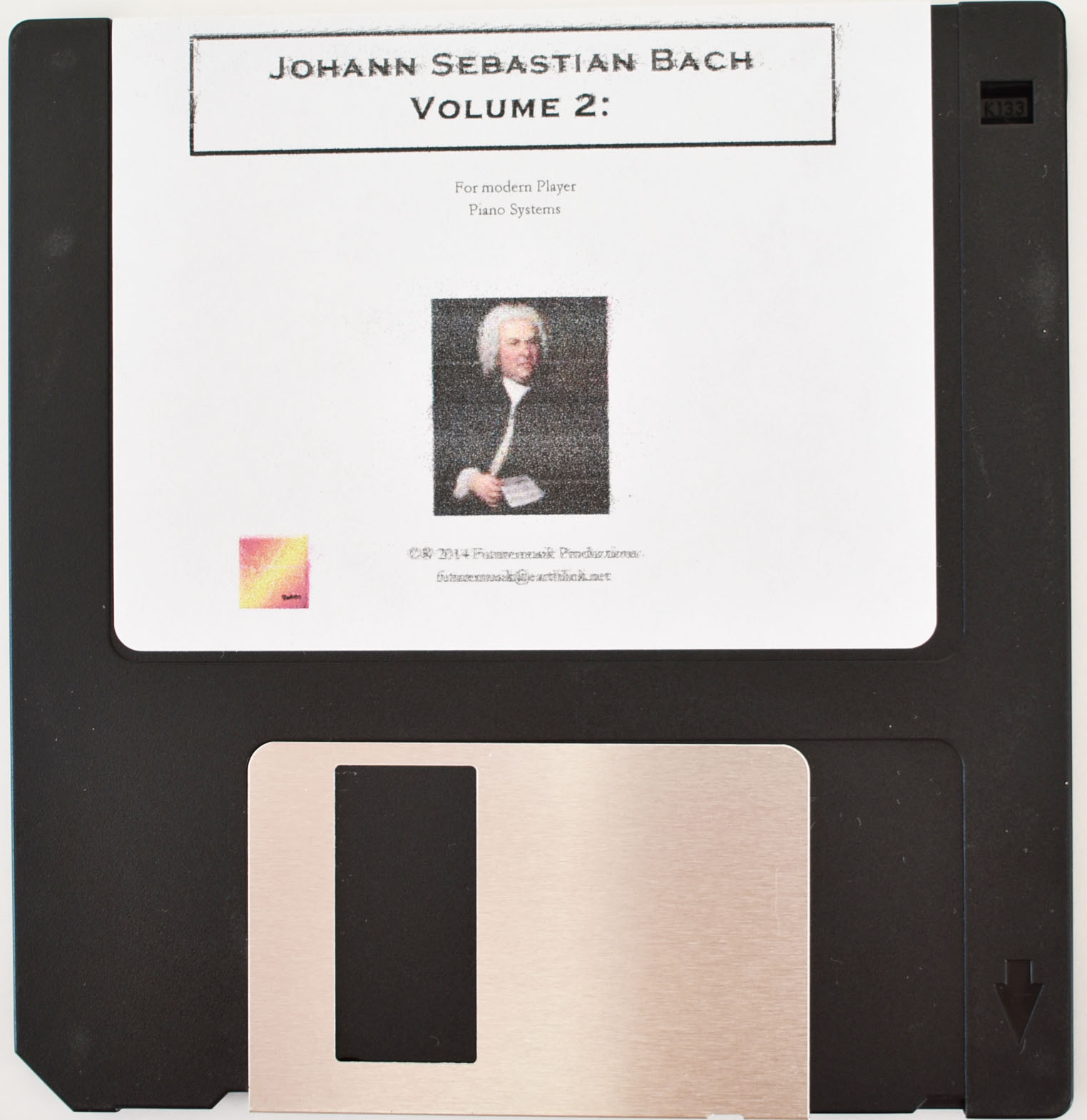 J.S.Bach Classical Solo Piano Collection for Pianodisc PDS128 on 3