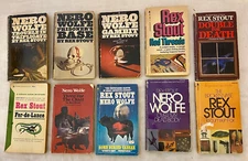 Nero Wolfe Rex Stout CHOOSE YOUR TITLE FROM $3.99 ACCEPTABLE BARGAINS PB 80's #3