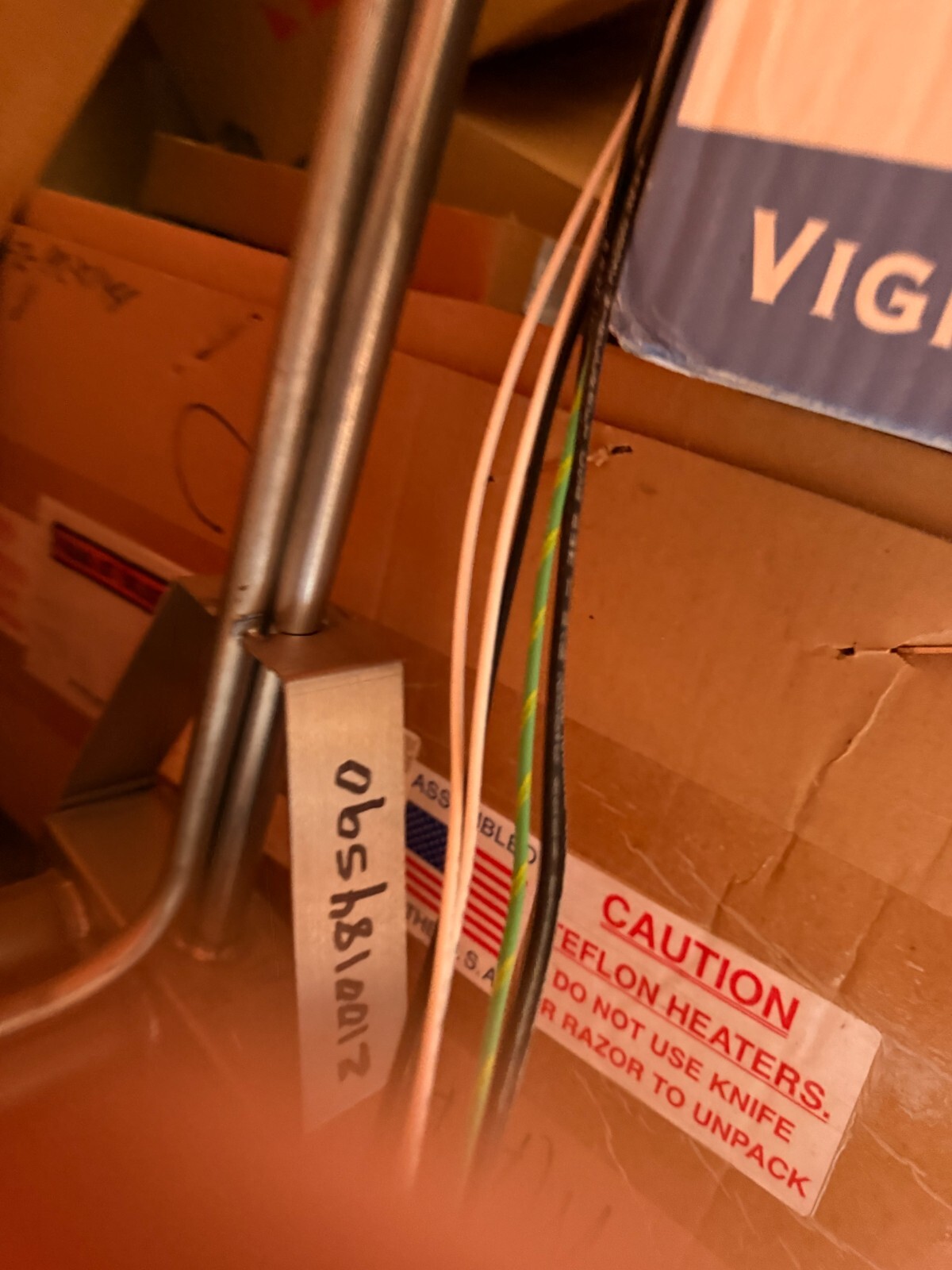 NEW Process Technology Immersion Heater Titanium 3000W L Shape 3LT3213 R26s-P2