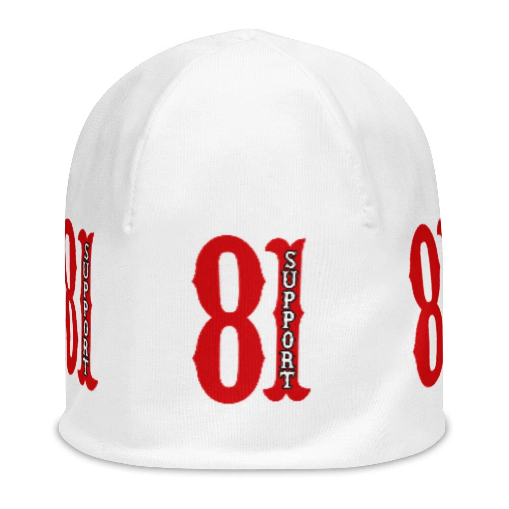 01 Hells Angels Support81 All-Over Print Beanie