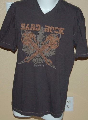 Hard Rock Honolulu Hawaii Distressed T Shirt Men's Size XL - Bild 3 von 4