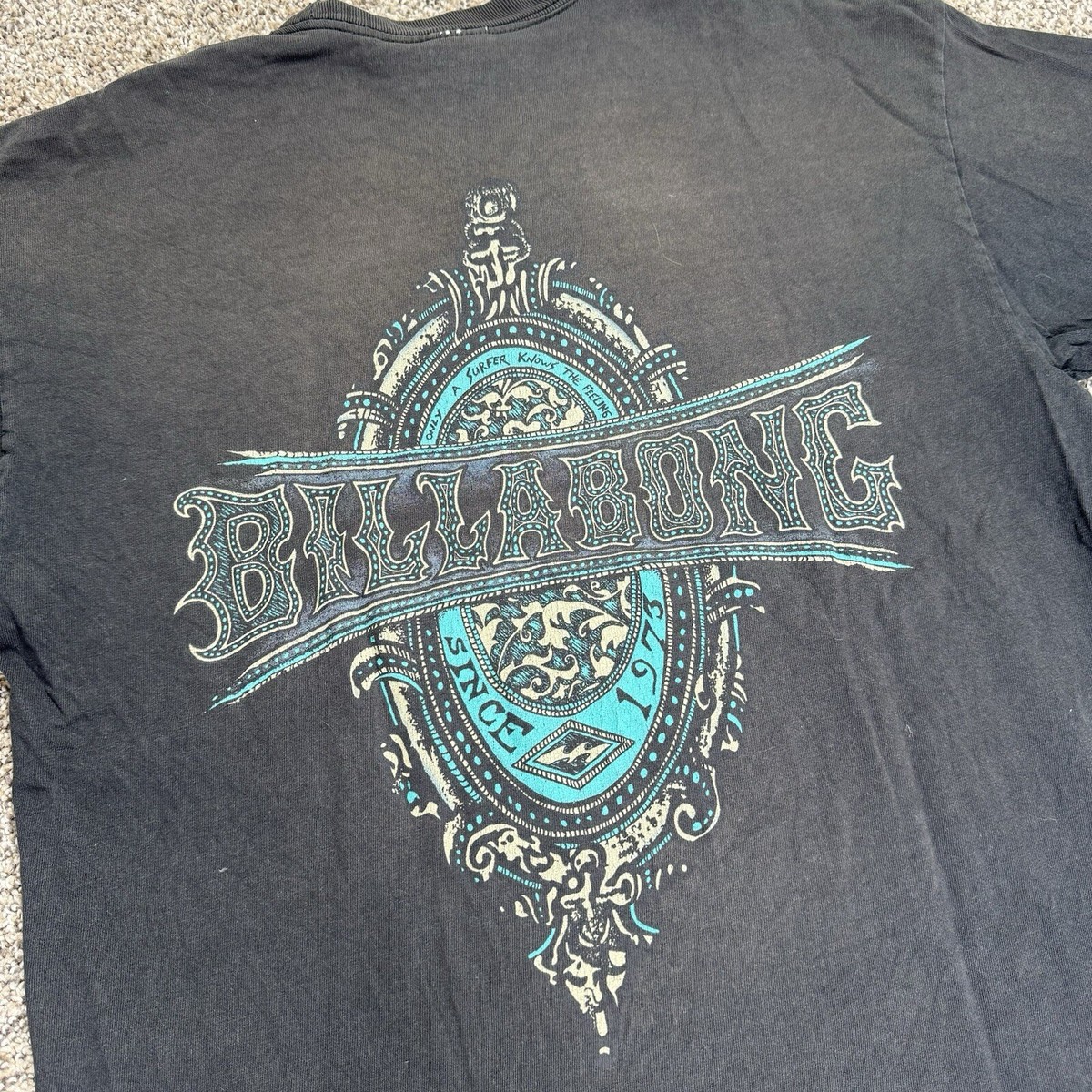 Vintage 90s Billabong Surfing T-Shirt Men's Size L Rare Vintage 90s Billabong Surfing T-Shirt Men's Size L Rare