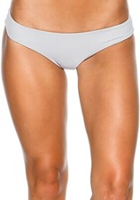 LSpace Women's 238644 Fog Grey Sandy Bikini Bottoms Swimwear Size S