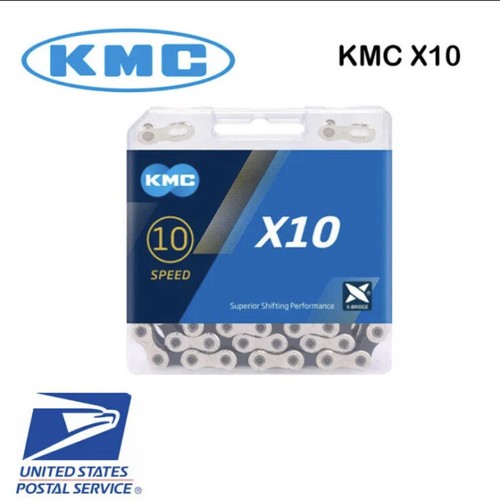 KMC X10 MTB Road Bike Chain 116L 10 Speed Bicycle Chain Magic Button