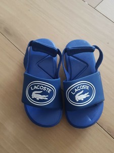 infant lacoste sliders