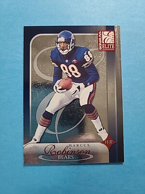MARCUS ROBINSON 2000 DONRUSS ELITE FOOTBALL CARD # 22 H0207