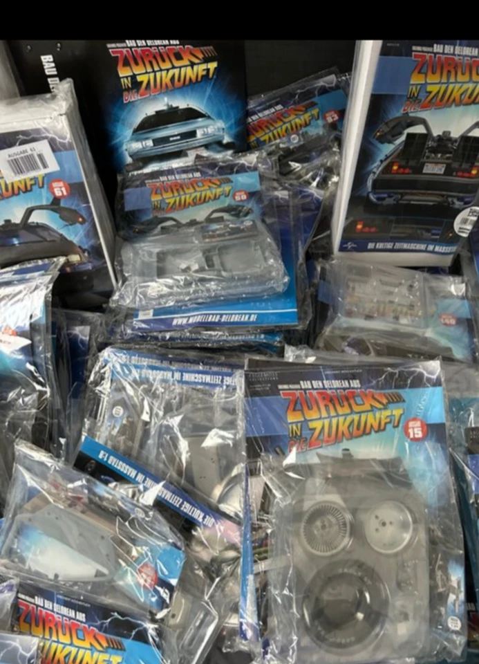 Eaglemoss 1:8 - Delorean - Back To The Future - Completa n° 1 - 159 - Immagine 4 di 4