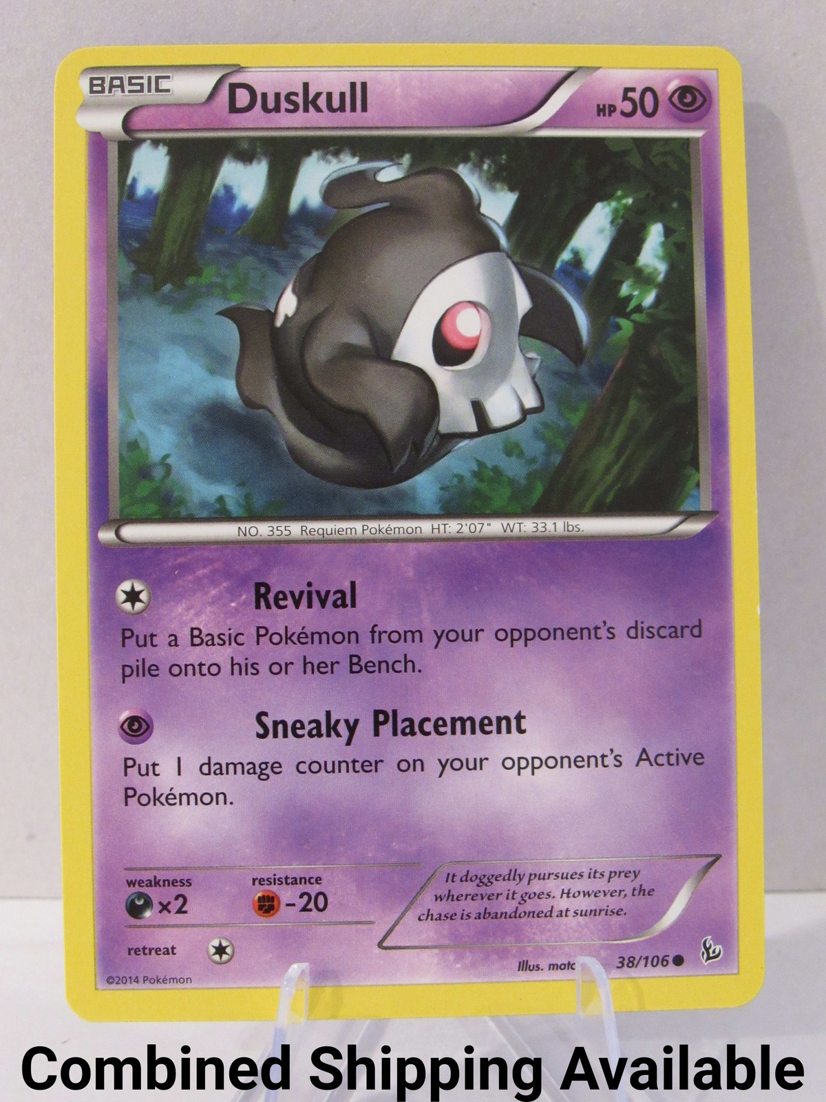 Duskull 38/106 XY - Flashfire NM English 17486