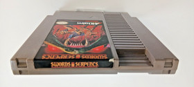 Swords and Serpents Nintendo NES USA NTSC getestet nur Cartridge UK-Verk&auml;ufer