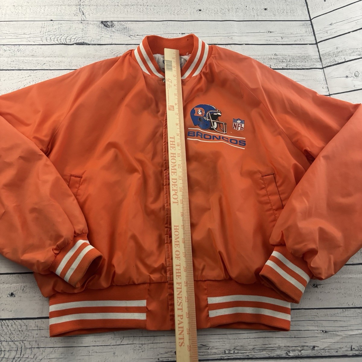 Vintage Chalk Line Denver Broncos Snap Button Jacket Men's Large