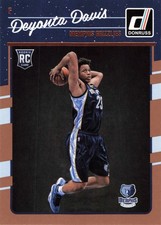 Deyonta Davis 2016-17 Donruss #175 Memphis Grizzlies RC