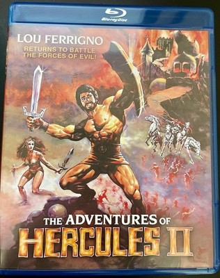 The Adventures Of Hercules II (Blu-ray, 1985) Shout Factory OOP