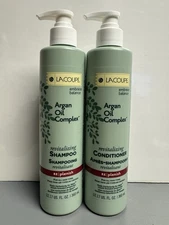 2 PACK LaCoupe Argan Oil Complex Shampoo & Conditioner Set Combo 12oz Dovelok
