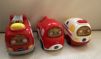 Vtech Go Go Smart Wheels Interactive Fire Truck Ambulance & Airplane - Works