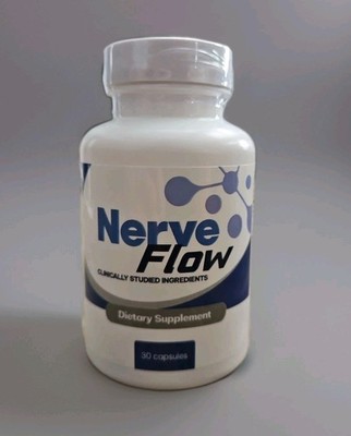 NEW Sealed Nerve Flow Advanced Nerve Support Capsules   30 ct Bottle Exp 11/27