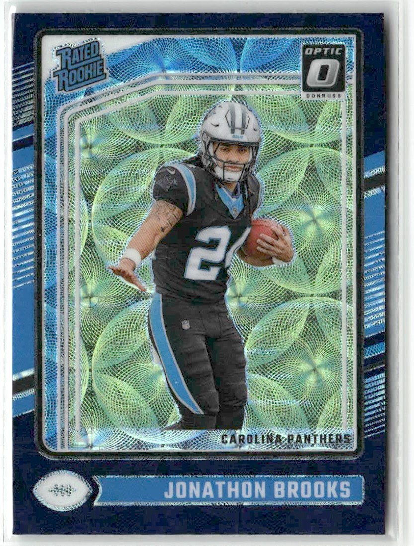 Jonathon Brooks Panini Donruss Optic #258 Purple Scope
