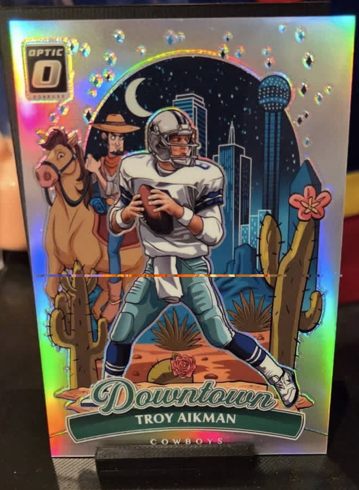 2025 Panini Donruss Optic - Downtown Troy Aikman #21