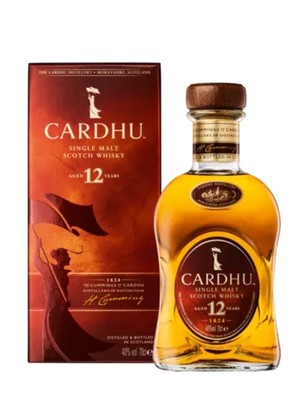 (76,43 /L) Cardhu 12 Jahre, Scotch Single Malt, 0,7 Liter