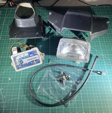 1986 Honda Spree NQ50 Speedometer Gauges Dash Plastic, Cable, For Parts Used Lot