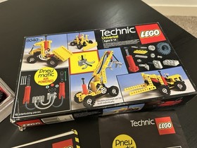 LEGO Technic 8040 Pneumatic Universal Building Set 100% Complete W/ Manual & Box