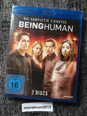 BEING HUMAN - SEASON 3- Blu-ray - STAFFEL 3 - Sam Witwer - NEU