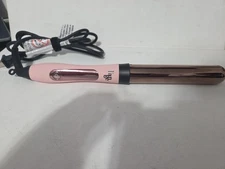 Lange Curling Wand Hair Curler Rose Gold Barrel HT0266 Salon Quality *TESTED*