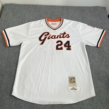 Mitchell & Ness Willie Mays #24 1951 Giants Cooperstown Jersey MLB Sz 54 L