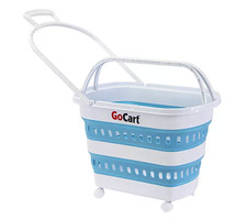 Dbest Portable Folding GoCart with 360-Degree Wheels