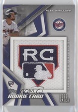 2021 Topps Rookie Card Manufactured Alex Kirilloff #RP-AK Patch RC 4pn. rookie card picture