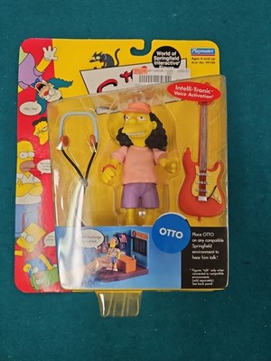 Vintage 2000 The Simpsons - Otto - Interactive Playmates Figure - NEW!