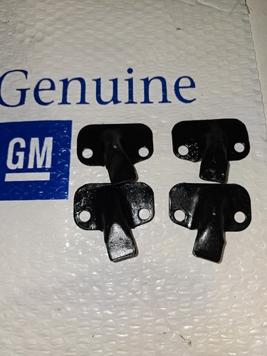1970-1981 Camaro Firebird Trans Am Parking Brake Cable Brackets Rear Pair OEM GM - Picture 2 of 11