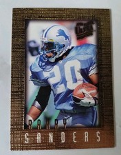 Barry Sanders, 1996 Ultra Sensations NFL CARD #36, Detroit Lions 