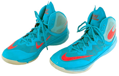 Nike Prime Hype DF 2 Blue Basketball Shoes Mens Size 10.5