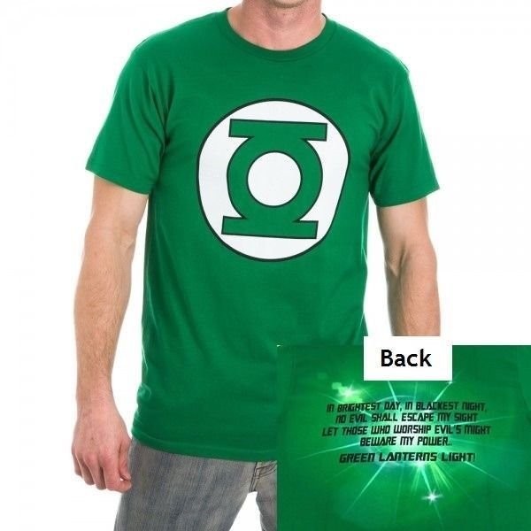 DC tシャツ　macra s size Mens NWT DC Comics Originals Superhero Green Lantern Logo T-Shirt