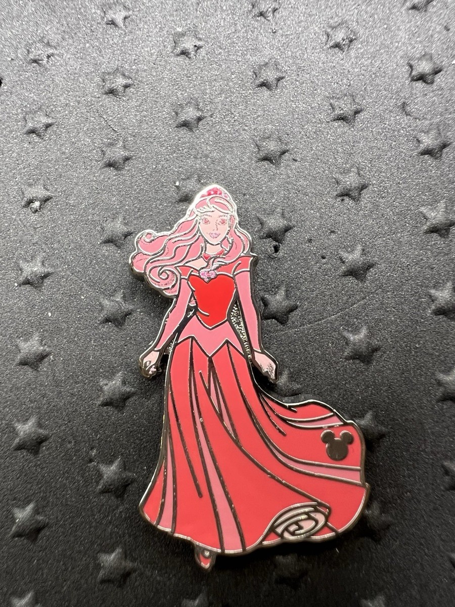 New 2025 Disneyland Pin Aurora Sleeping Beauty Pink Story Hidden