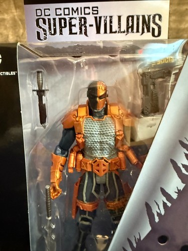 Figura de acción DC COMICS -Death Stroke 2013 SuperVillains DEATHSTROKE ¡TOTALMENTE NUEVA! - Imagen 2 de 7