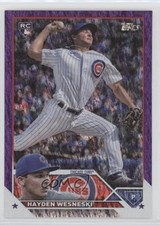 2023 Topps Series 2 Retail Purple Foil 104/799 Hayden Wesneski #638 0rd2