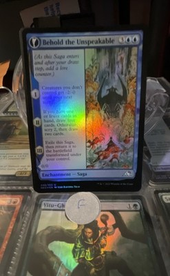 Behold the Unspeakable Kamigawa: Neon Dynasty Foil