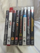 PS3 Lot Of 8 Racing Need For Speed The Run Most Wanted Burnout Midnight Club Etc