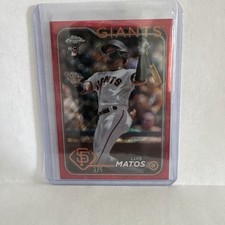 Luis Matos 2024 Topps Chrome Update Rookie Red Wave Refractor #3/5 🔥