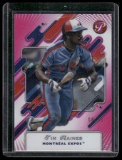 2025 Topps Pristine #143 Tim Raines Pink Refractors #/15