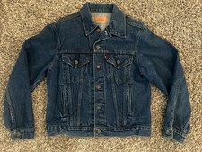 Vintage 80s Levis Type III Denim Trucker Jacket 70506 0217 Men's 42 Made In USA